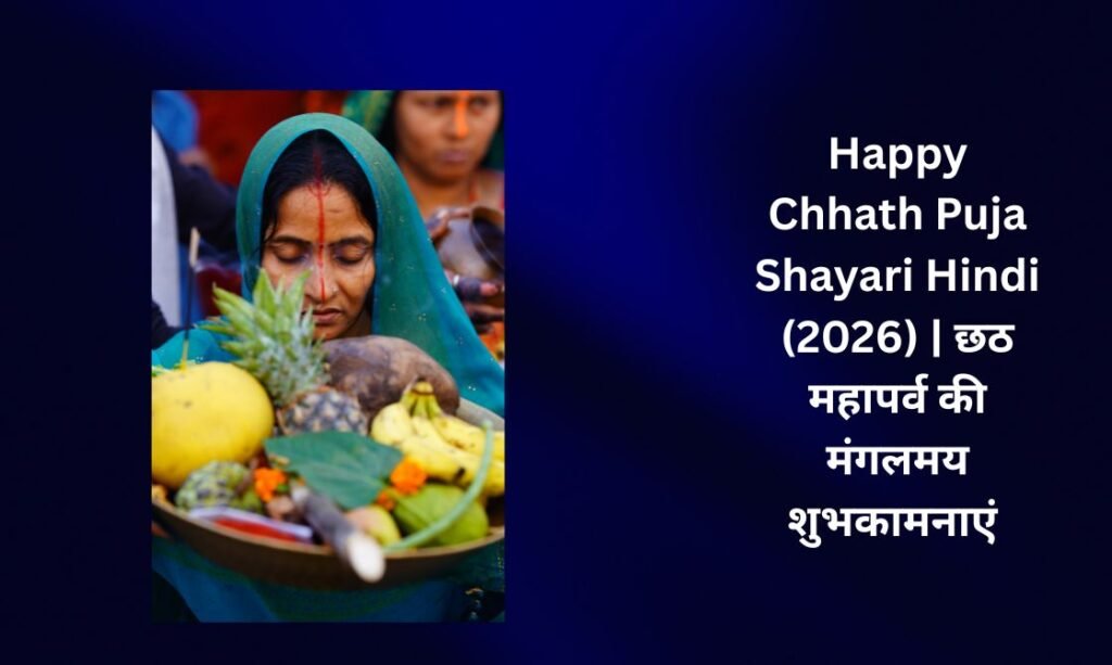 【250+】Happy Chhath Puja Shayari in Hindi (2026) | छठ महापर्व की मंगलमय शुभकामनाएं 🌞