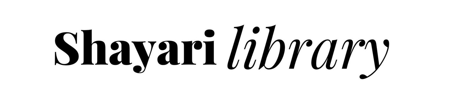 shayari library