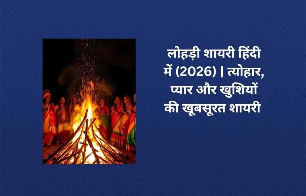 【300+】Lohri Shayari In Hindi – लोहड़ी शायरी हिंदी में (2026)